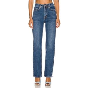 Remain Birger Christensen Lynn Straight Jeans in Campanula Blue
